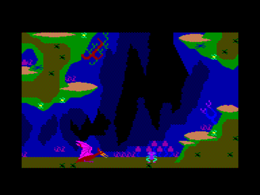 Roland In The Caves screenshot 3 for Amstrad CPC
